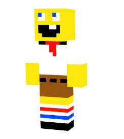 Bob Esponja #MinecraftSkin