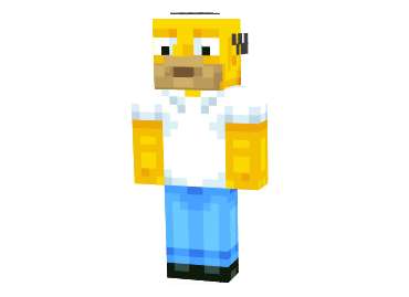 Skin Homer Simpson para Minecraft