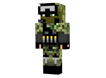 Skin Infanteria para Minecraft