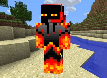 Skin Magma Ender para Minecraft