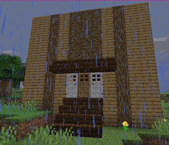 Casa de madera perfecta para survival