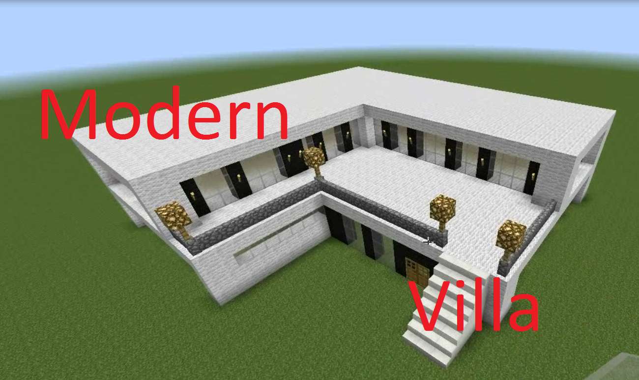 Modern Villa Minecraft
