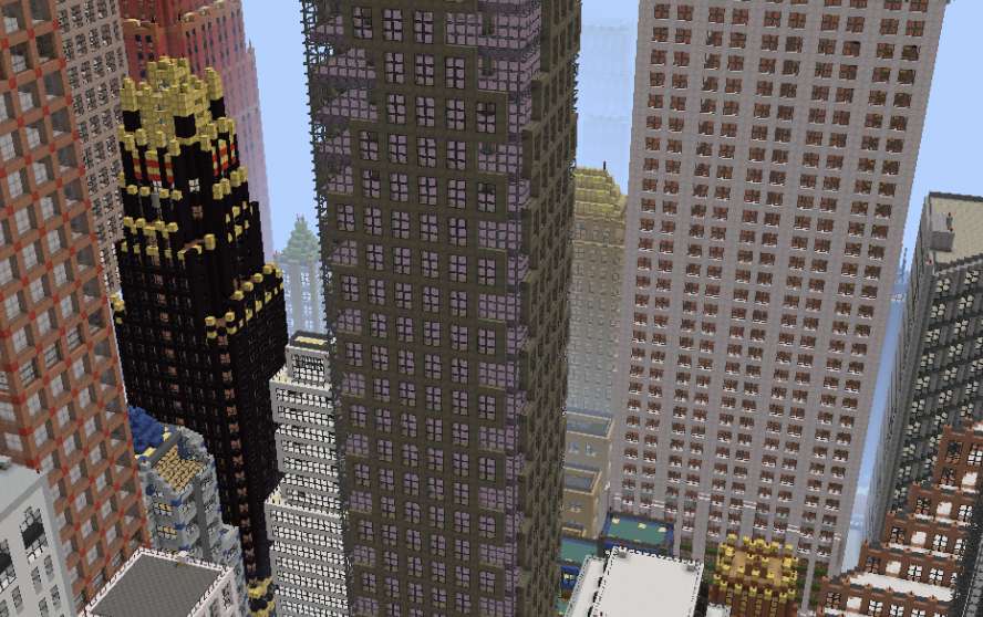 Rascacielos Moderno Minecraft