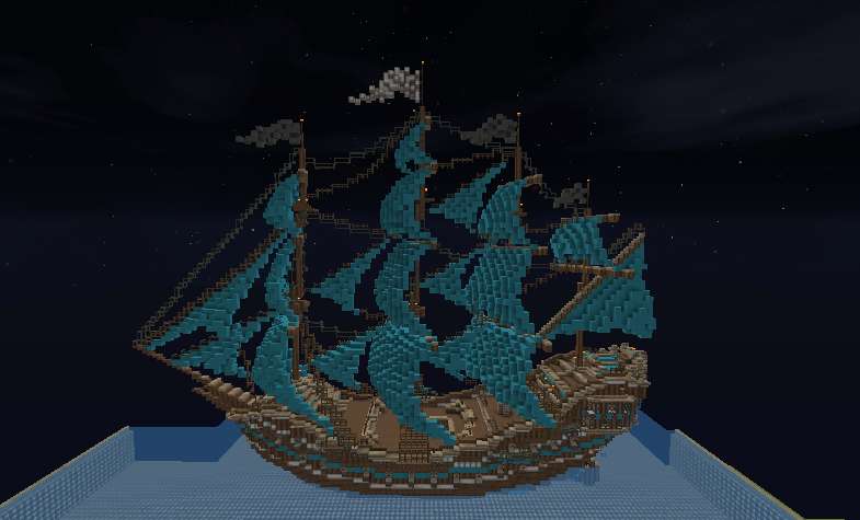 Barco Pirata Minecraft