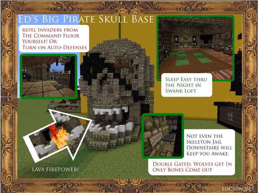 Base pirata Minecraft