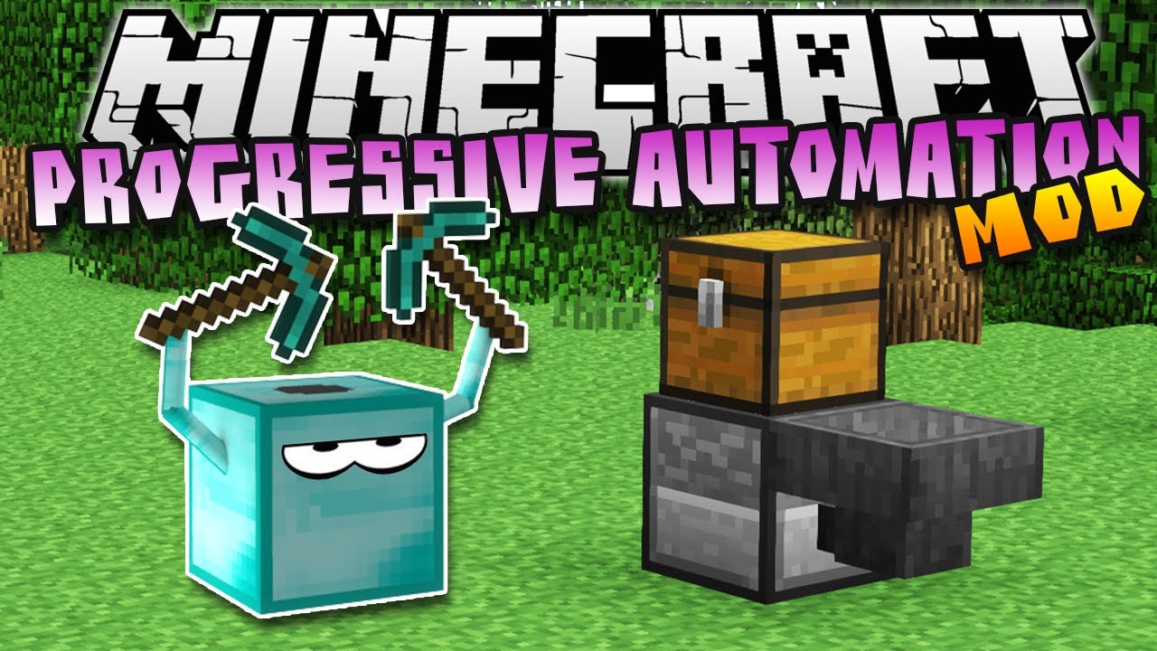 Progressive Automation Mod  para Minecraft 1.8