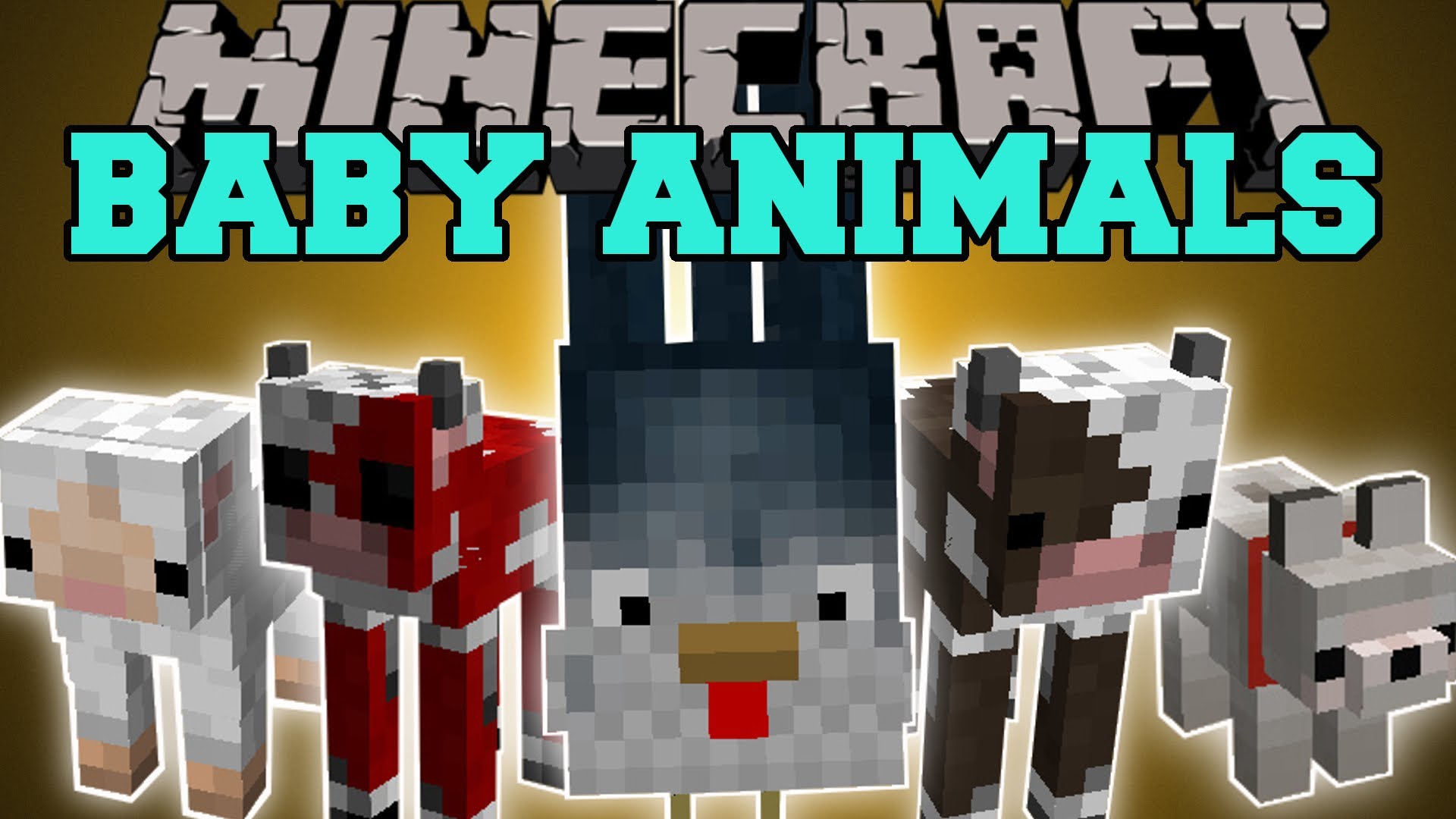 Baby Animals Mod para Minecraft 1.8