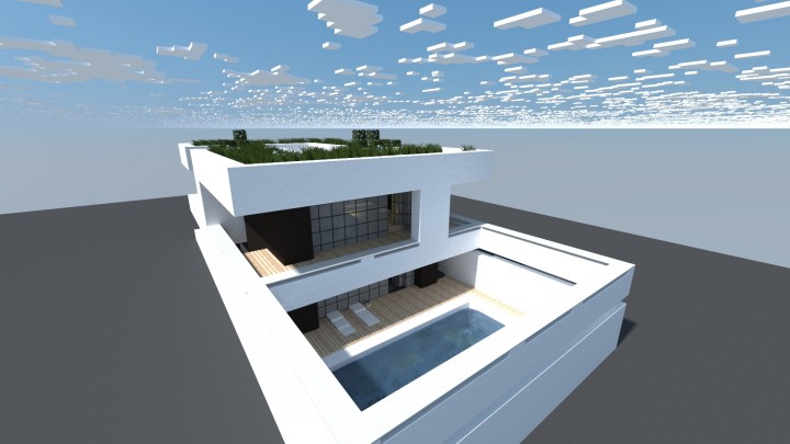 Casa Moderna Japonesa Minecraft