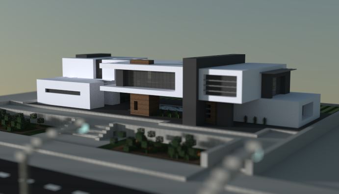 Mansion Moderna Triton para Minecraft
