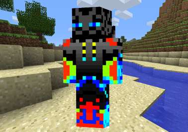 Edificio Cascada para Minecraft