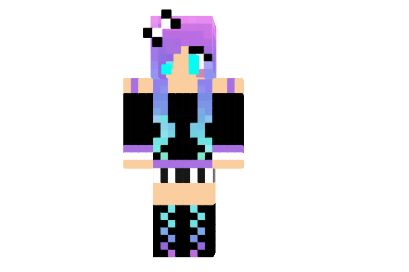 Skin chica Ender Hotty Minecraft