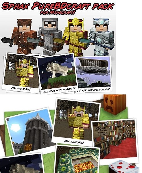 Pack Texturas PokeMine Minecraft