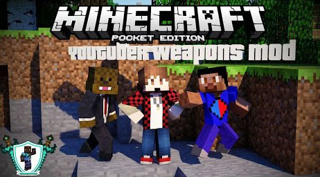 [MCPE] de YouTube Armas Mod 0.10.5 / 0.10.4