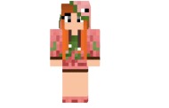 Zombie Pigman Girl Skin Minecraft