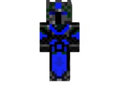 Blue Void Skin Minecraft