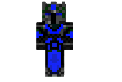 Blue Void Skin Minecraft