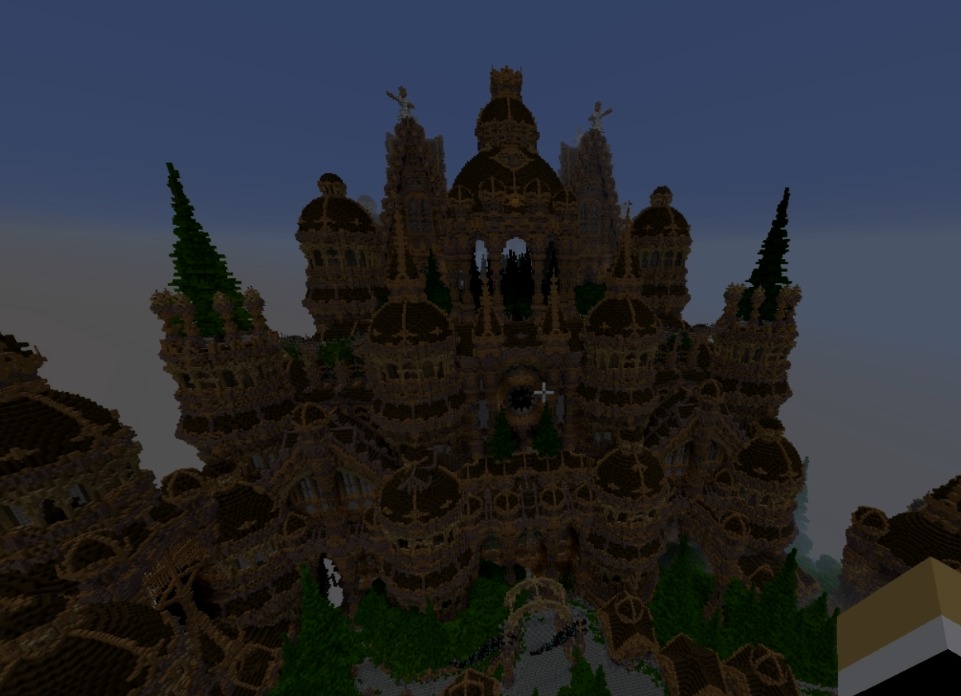 Gran Palacio de Madera Minecraft