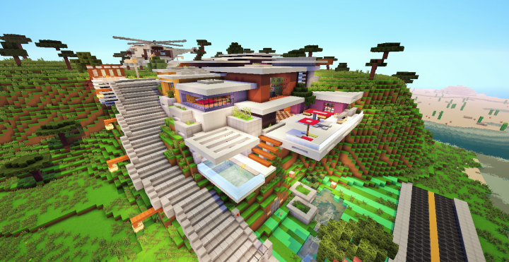 Mansion Redstone Minecraft